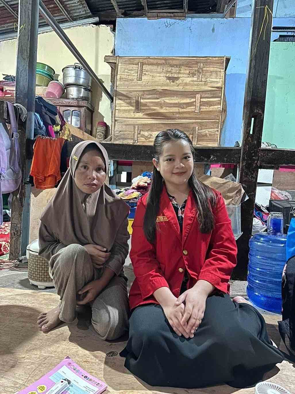 Kunjungan Pertama ke Rumah Ibu Saharia dalam Program 1000HPK